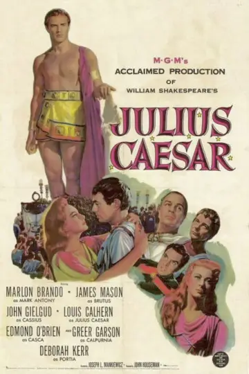 Poster to the movie "Julius Caesar" #1057720