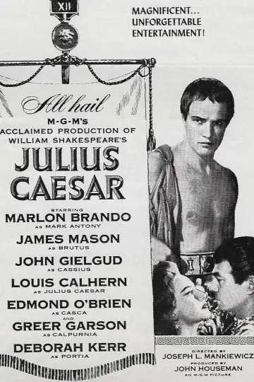 Poster to the movie "Julius Caesar" #1057721