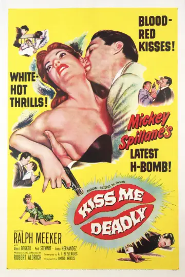 Poster to the movie "Kiss Me Deadly" #990625