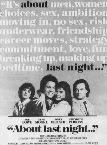 Poster to the movie "About Last Night..." #1033135