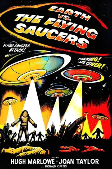 Poster to the movie "Earth vs. the Flying Saucers" #1052931