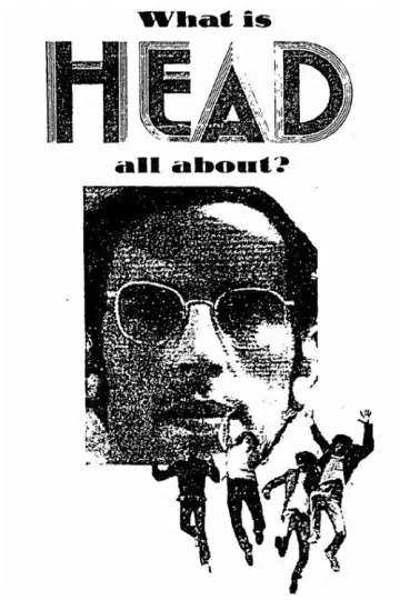Poster to the movie "Head" #696726