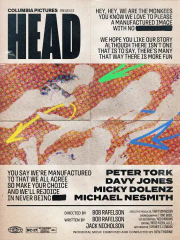 Poster to the movie "Head" #696735