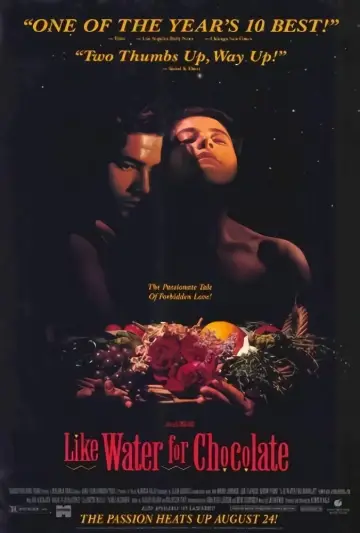 Poster to the movie "Like Water for Chocolate" #133905