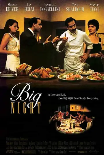 Poster to the movie "Big Night" #973239