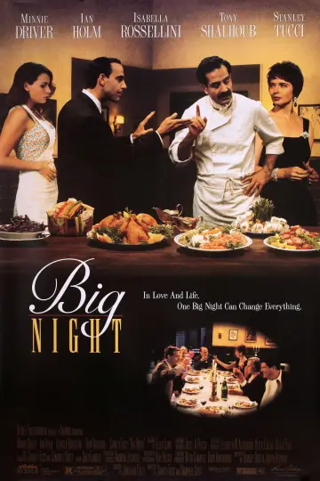 Poster to the movie "Big Night" #973240