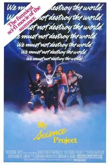Poster to the movie "My Science Project" #1101846