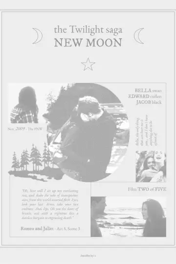 Poster to the movie "The Twilight Saga: New Moon" #797344