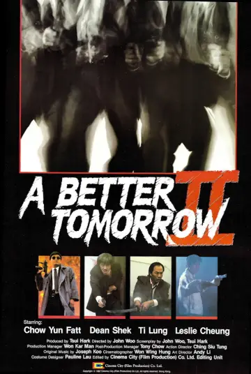 Poster to the movie "A Better Tomorrow II" #980799