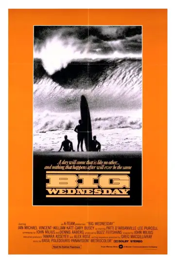 Poster to the movie "Big Wednesday" #1041557