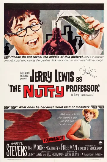 Poster to the movie "The Nutty Professor" #109740