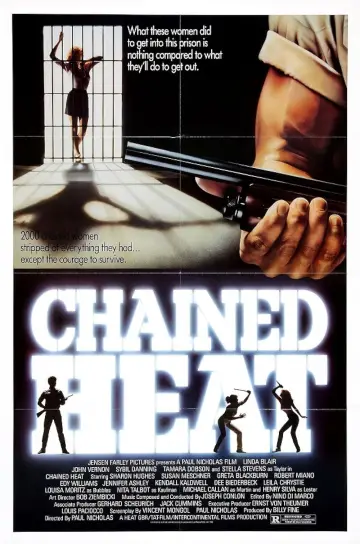 Poster to the movie "Chained Heat" #1091043