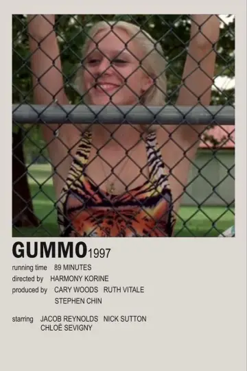 Poster to the movie "Gummo" #1365415