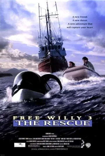 Poster to the movie "Free Willy 3: The Rescue" #1000590
