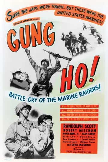 Poster to the movie "Gung Ho!" #1128382