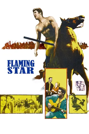 Poster to the movie "Flaming Star" #1104003