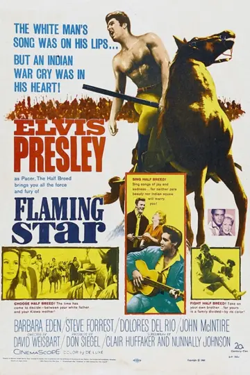 Poster to the movie "Flaming Star" #1104012