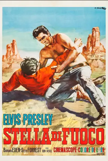 Poster to the movie "Flaming Star" #1104018
