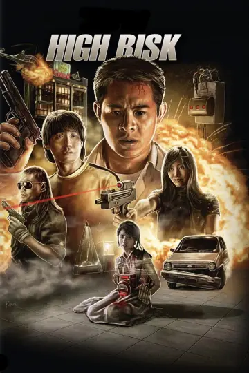 Poster to the movie "High Risk" #905699