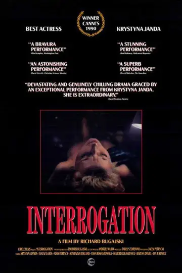 Poster to the movie "Interrogation" #1136708