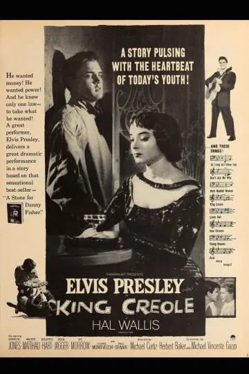 Poster to the movie "King Creole" #142457
