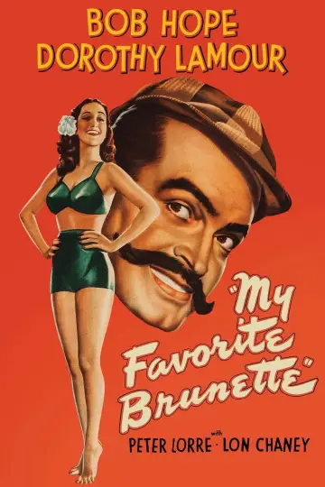 Poster to the movie "My Favorite Brunette" #1054938