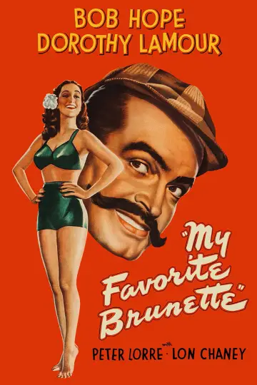 Poster to the movie "My Favorite Brunette" #1054942