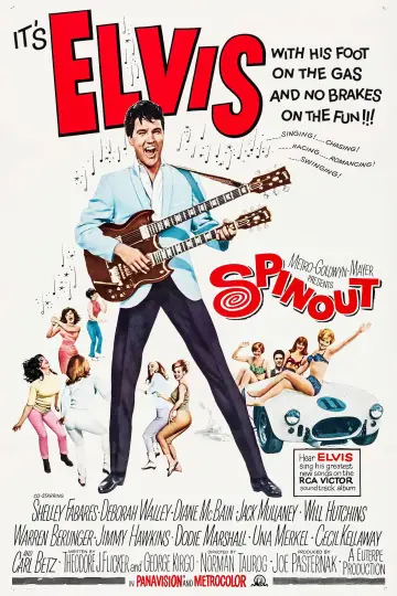 Poster to the movie "Spinout" #1617177