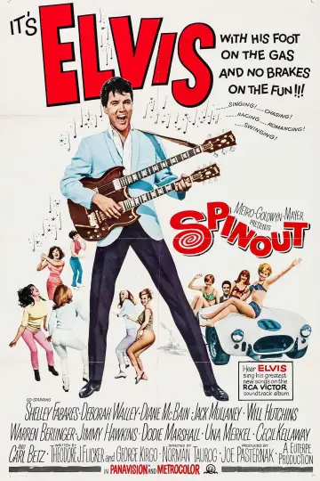 Poster to the movie "Spinout" #1617181
