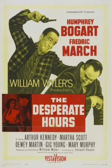Poster to the movie "The Desperate Hours" #1076261