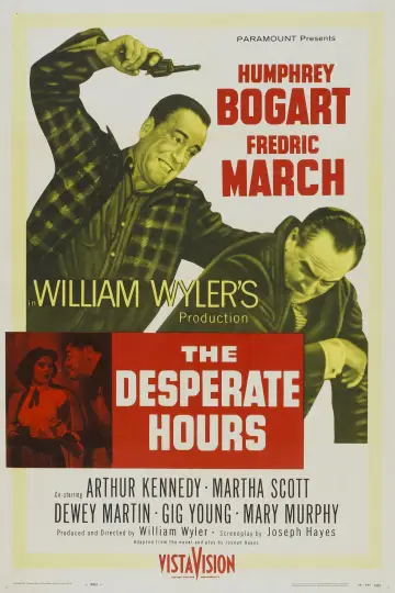 Poster to the movie "The Desperate Hours" #1076262