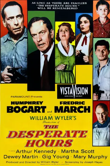 Poster to the movie "The Desperate Hours" #1076263
