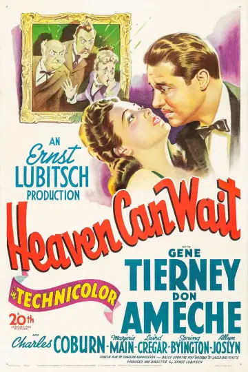 Poster to the movie "Heaven Can Wait" #1033515