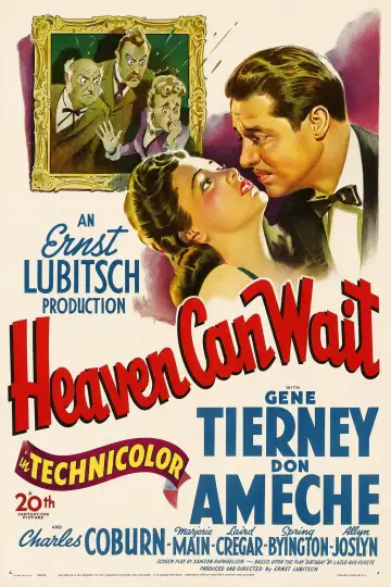 Poster to the movie "Heaven Can Wait" #1033530
