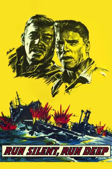 Poster to the movie "Run Silent, Run Deep" #1060668