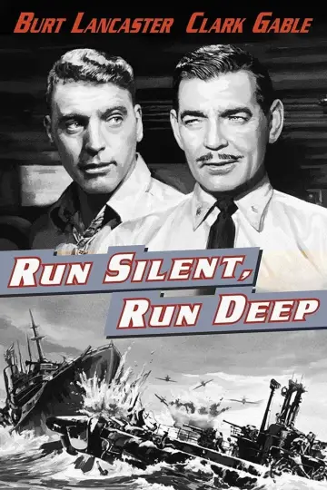Poster to the movie "Run Silent, Run Deep" #1060669