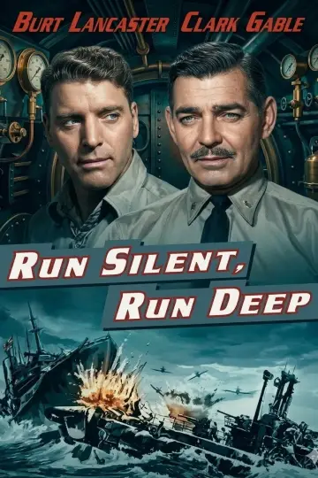 Poster to the movie "Run Silent, Run Deep" #1060682
