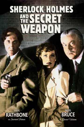 Poster to the movie "Sherlock Holmes and the Secret Weapon" #1030084