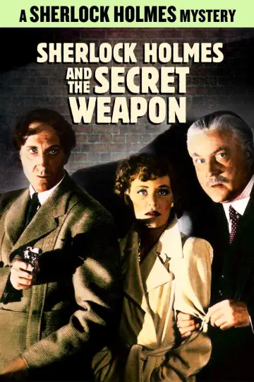 Poster to the movie "Sherlock Holmes and the Secret Weapon" #1030087