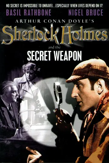Poster to the movie "Sherlock Holmes and the Secret Weapon" #1030090