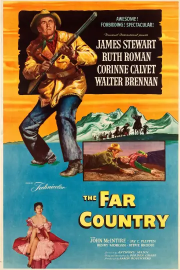 Poster to the movie "The Far Country" #1117962