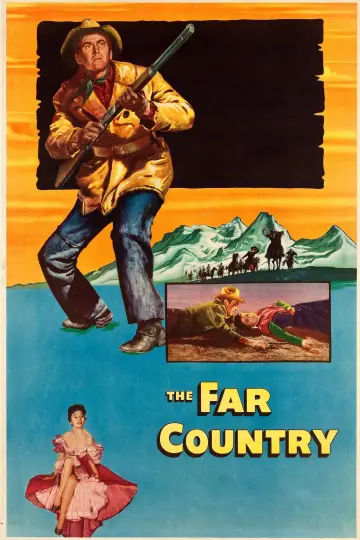 Poster to the movie "The Far Country" #1117965