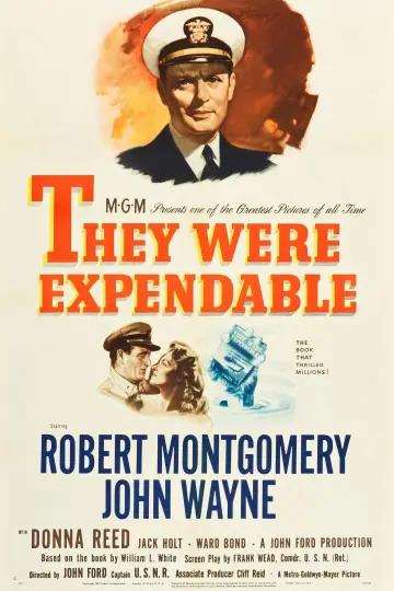 Poster to the movie "They Were Expendable" #1099301