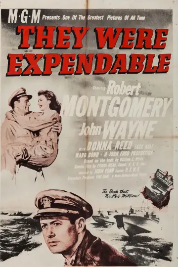 Poster to the movie "They Were Expendable" #1099310