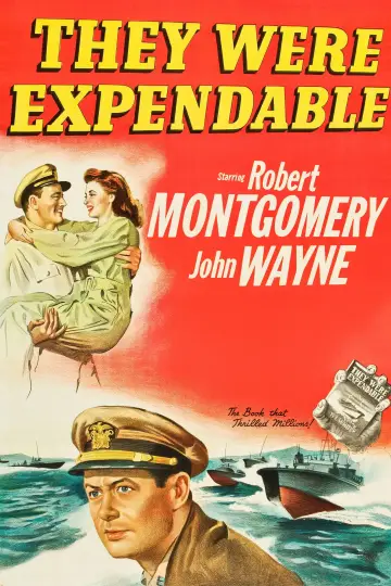 Poster to the movie "They Were Expendable" #1099314