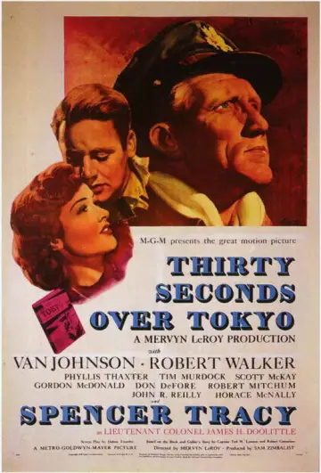 Poster to the movie "Thirty Seconds Over Tokyo" #1616427