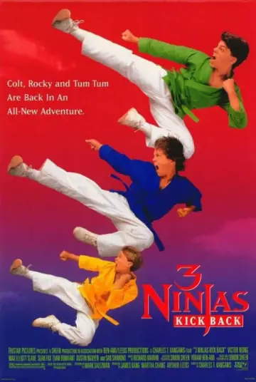 Poster to the movie "3 Ninjas Kick Back" #894472