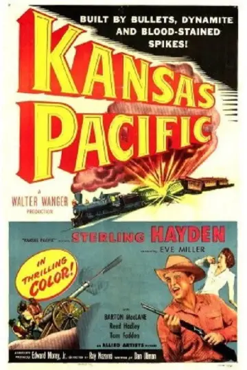 Poster to the movie "Kansas Pacific" #1120783