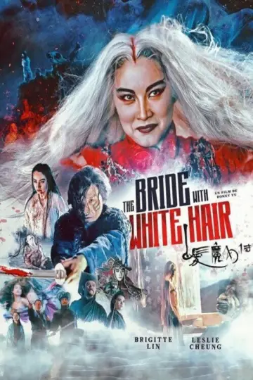 Poster to the movie "The Bride with White Hair" #945460