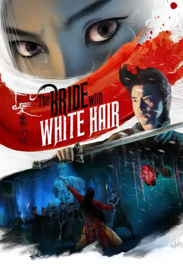 Poster to the movie "The Bride with White Hair" #945461